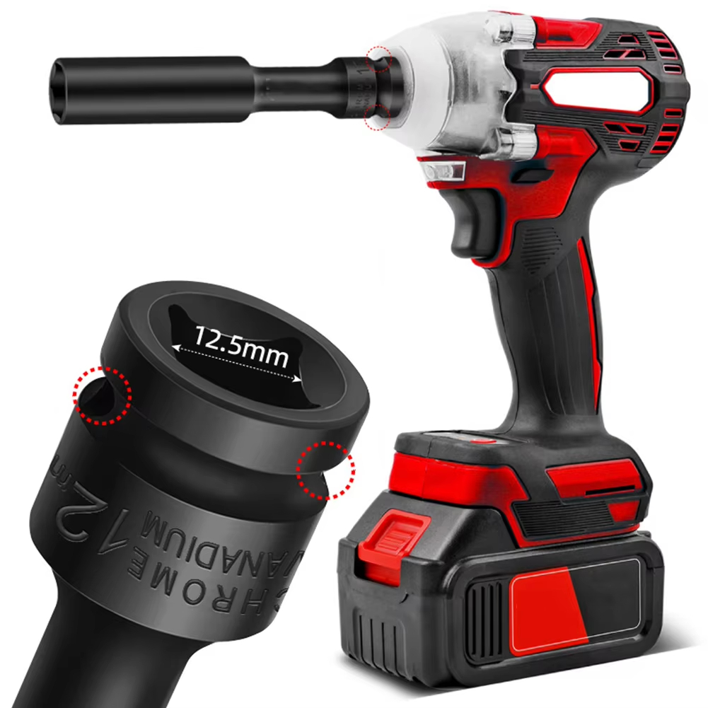 ลูกบล็อกยาว ยาว128MM.ลูกบล็อก 6 เหลี่ยมยาว 1/2