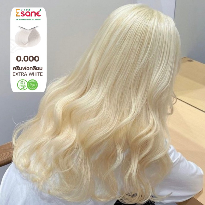 ESANE อีซาเน่ แฮร์คัลเลอร์ ครีม0.000 ครีมฟอกสีผม 100มล.