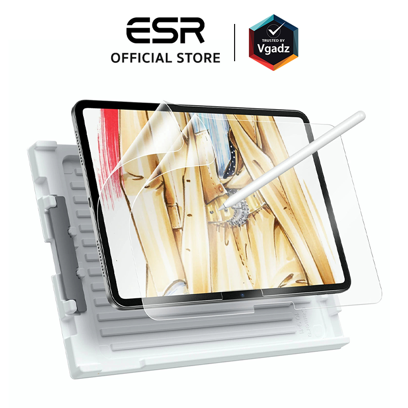 ESR ฟิล์มหน้าจอสำหรับ iPad Pro 11" (5th/2024) / Pro 13" (7th/2024) รุ่น Paper-Feel Screen Protector