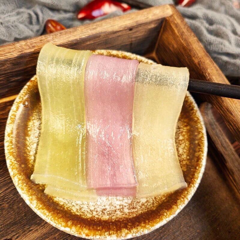 พร้อมส่ง 200g เส้นมันเทศ เกรดคุณภาพ เส้นชาบู หม่าล่าเส้นใหญ่ เนมันเทศผัก เหนียวนุ่มหนึบอร่อย京方火锅粉条 200g