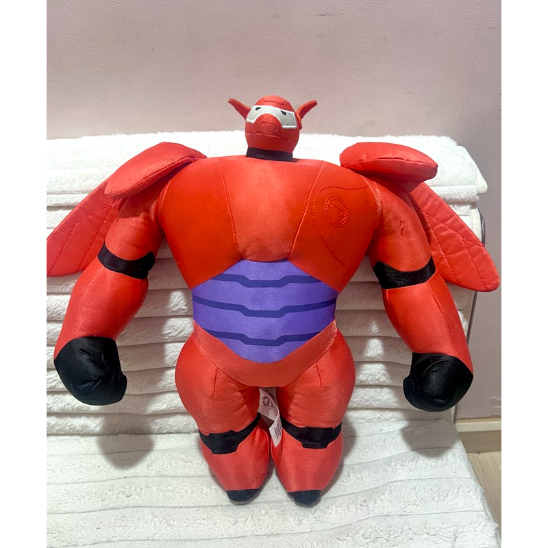 ตุ๊กตาเบแมค Baymax มือสอง ปั๊มเท้า Disney store ตุ๊กตาดิสนีย์