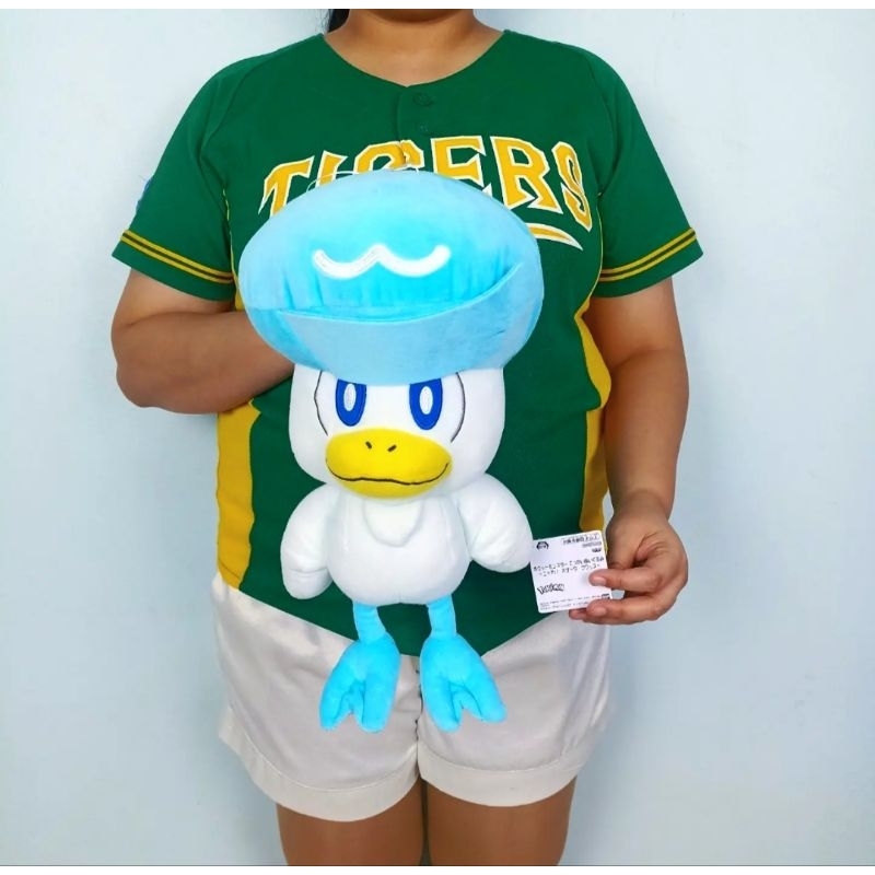 ตุ๊กตาโปเกม่อน แคว็กซ์ Quaxly pokemon doll งานแท้ญี่ปุ่น ใหม่ป้ายห้อย