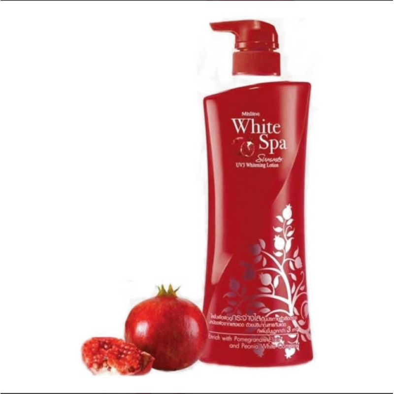 MISTINE WHITE SPA SUMMER UV3 LOTION โลชั่นกันแดด ซัมเมอร์ มิสทีน 400 ML.