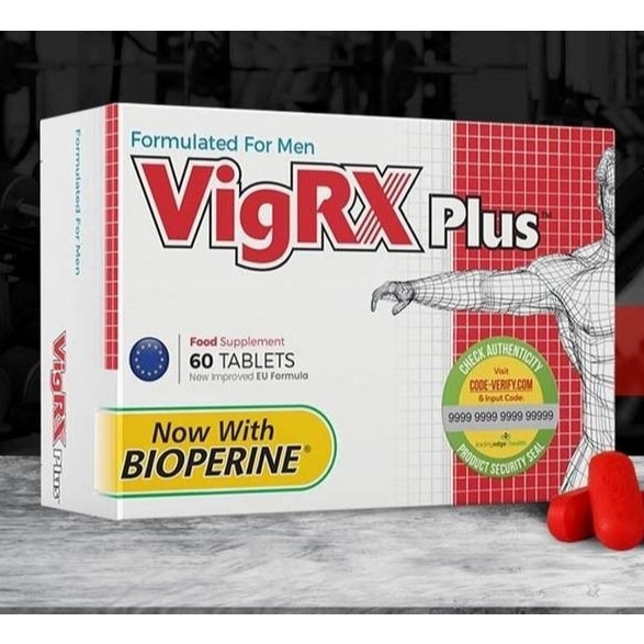 จัดส่งที่รวดเร็ว【Ready Stock】 VigRX Plus Mala Virility supplement ชาย นำเข้า มี 60 เม็ด สูตรใหม่