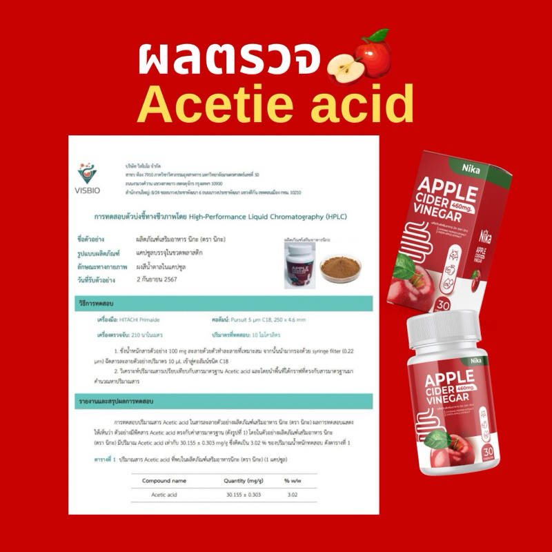 ( 1แถม1 กระปุก ) APPLE CIDER VINEGAR  แอปเปิ้ลไซเดอร์ วีเนการ์ แบบแคปซูล คุมหิว อิ่มนาน ลด ระดับน้ำตาล - ภาพย่อย 2