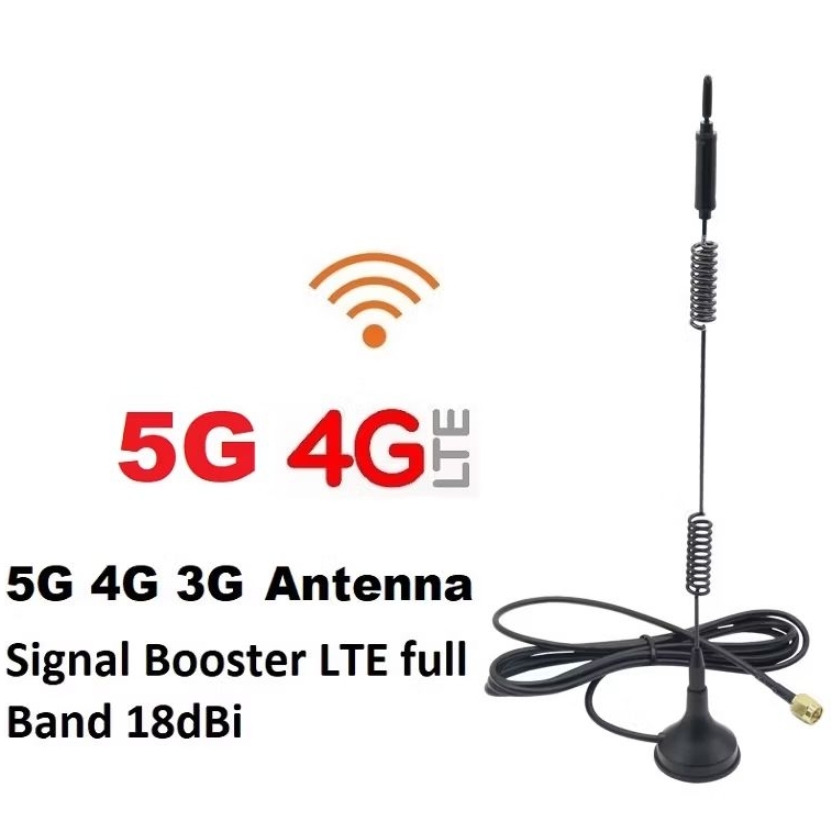 5G 4G Antennas High Gain Signal Booter 18Dbi เสาขยายสัญญาณ 3G/4G สำหรับ 4G Router ใส่ชิม ช่วยให้ Rou