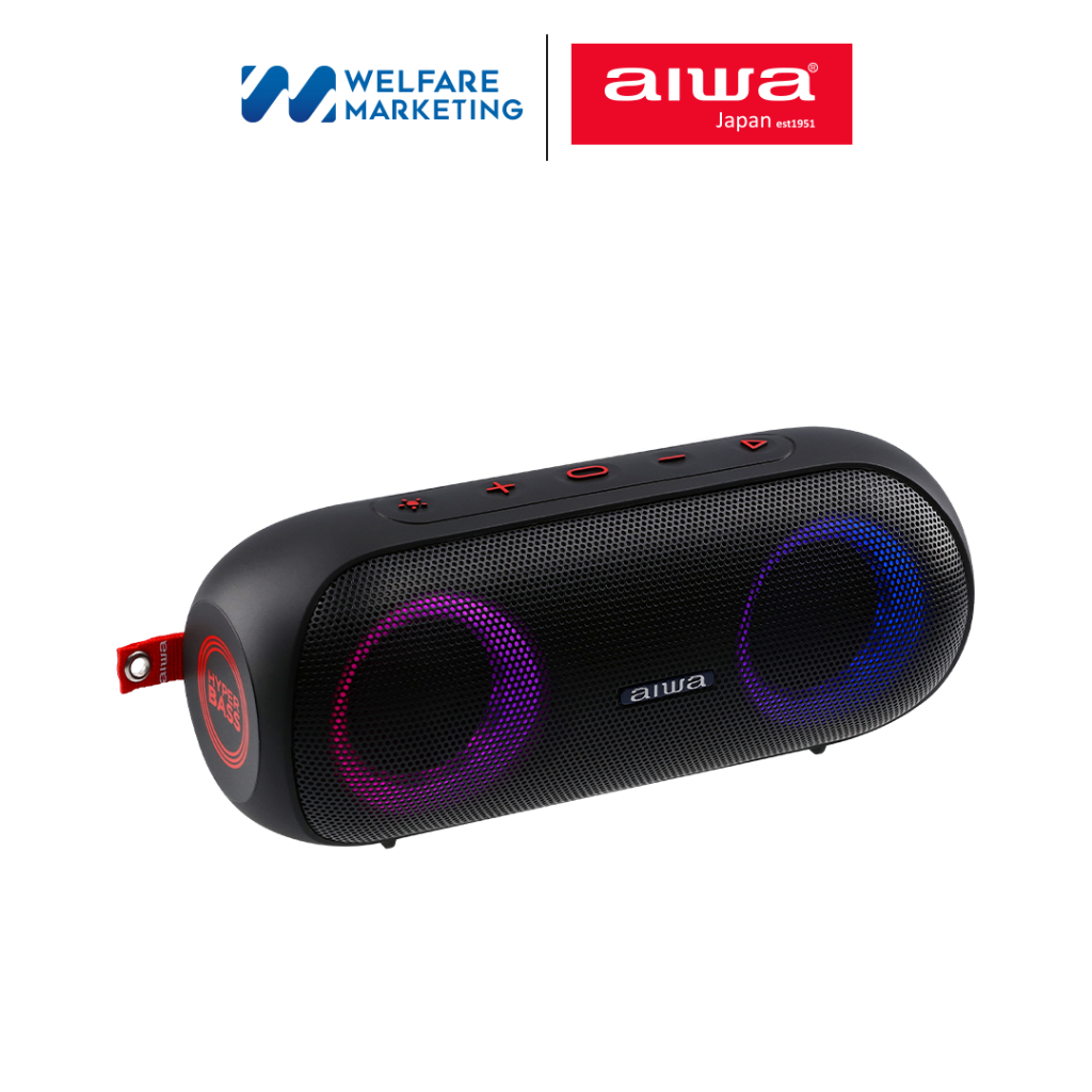 [ผ่อน 0%] AIWA BST-650 Mini Bluetooth Speaker ลำโพงบลูทูธพกพามินิ กันน้ำระดับ IPX6