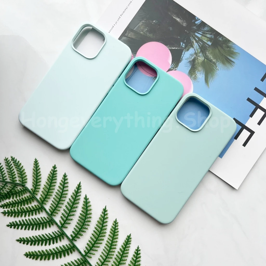 🔥เคสกำมะหยี่(ปิดหัว-ปิดท้าย) สำหรับรุ่น iPhone7-17Promax สีเขียวอ่อน สีฟ้านํ้าทะเล สีขาวอมฟ้า พร้อมส่ง