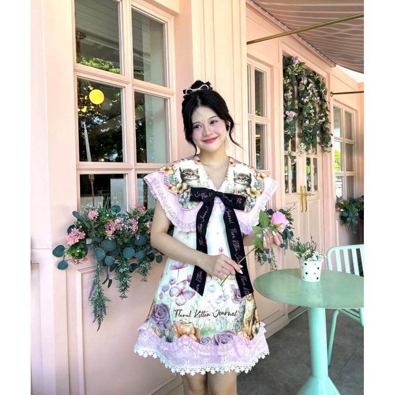 เดรส🌷BLT​BRAND​🌷SIZE🌷XL🌷