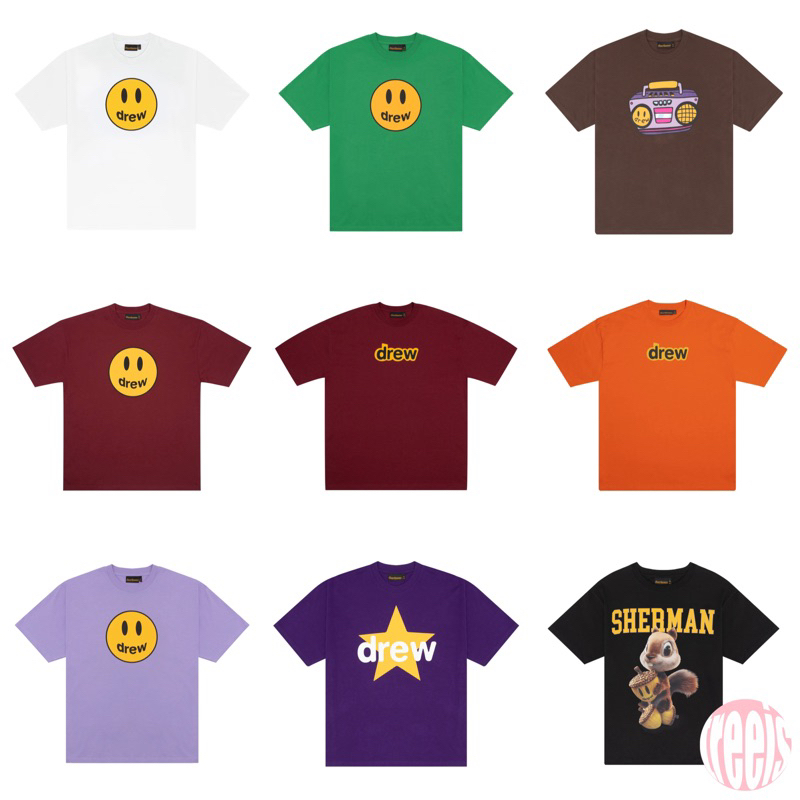 [ลด 30% ทักแชท] เสื้อยืด Drew House Mascot Tee (ของแท้ 100%)