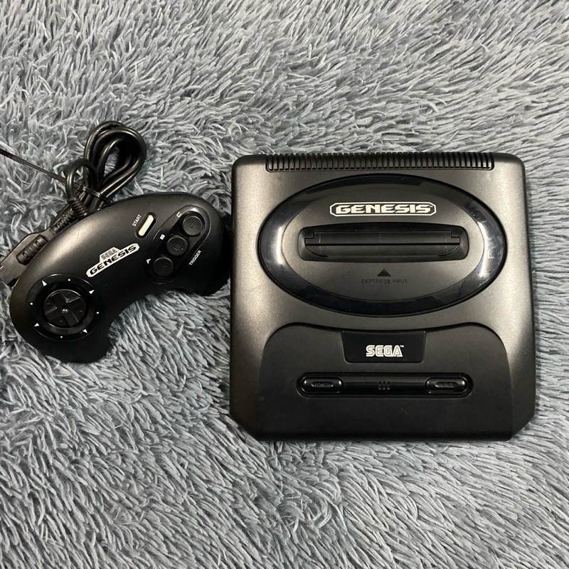 เครื่องแท้ Mega Drive2 Sega Genesis โซน USA อุปกรณ์ครบใช้งานปกติ
