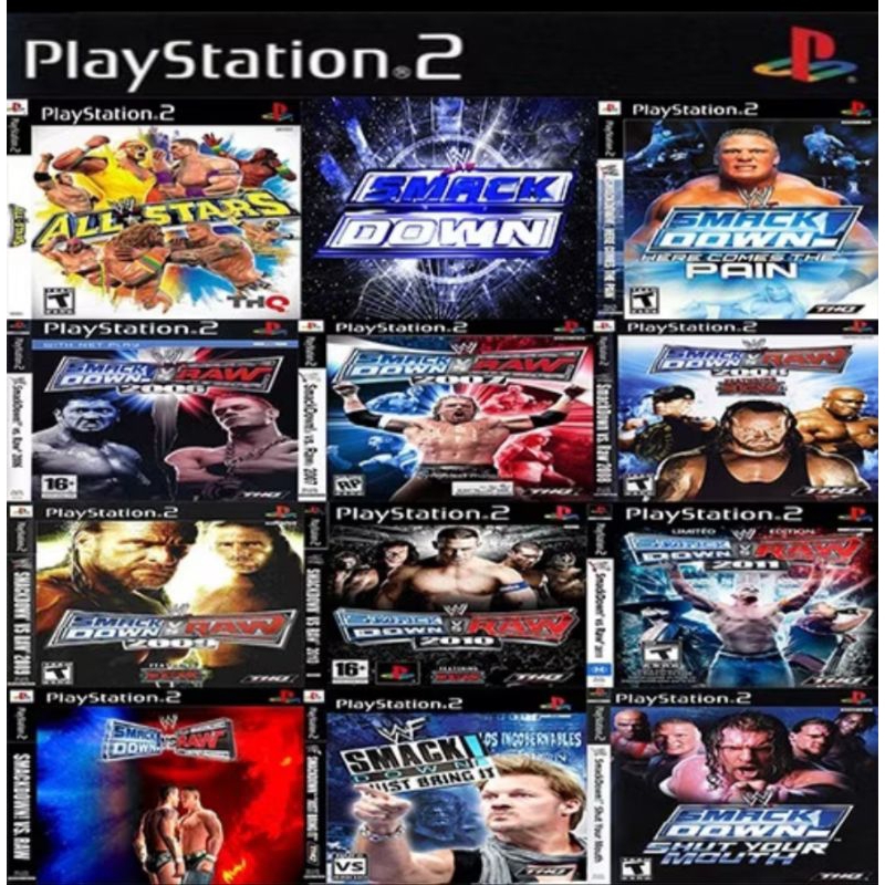 เกมมวยปล้ำwwe รวมps2เล่นบนคอม