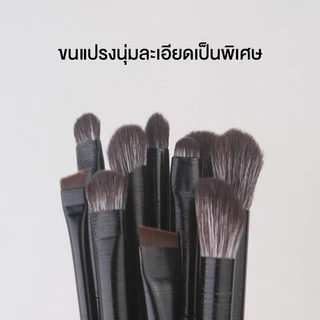 เซ็ตแปรงแต่งหน้า 1 เซ็ต ได้แปรง 13 ด้าม พร้อมกระเป๋าเก็บแปรง ขนนุ่ม จิกสีดี แปรงทาอายแชโดว์ แปรงเขียนคิ้ว ไฮไลท์ ปัดแก้ม