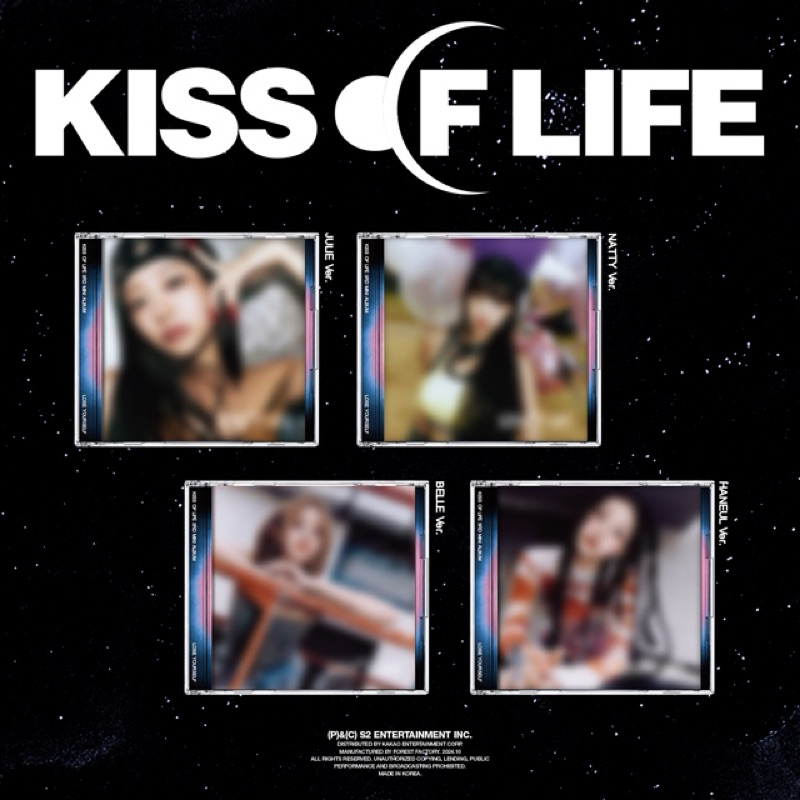 PRE-ORDER (ส่งแอร์✈️) อัลบั้ม KISS OF LIFE 3rd Mini Album [Lose Yourself] Jewel ver.