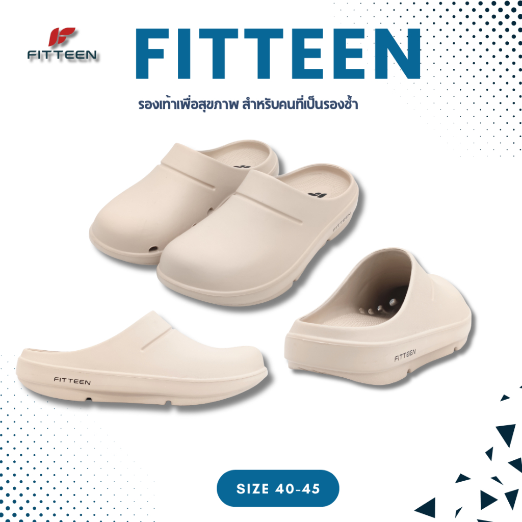 Fitteen FT003 รองเท้าสุขภาพ รองเท้าสวม หญิง ชาย