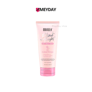 โทนอัพผิวกายมิลเล่ ไพรเมอร์ทาผิวขาว สำหรับผิวกาย ไม่ติดเสื้อผ้า Mille Blink Bright Body Tone Up Cream 150 g.