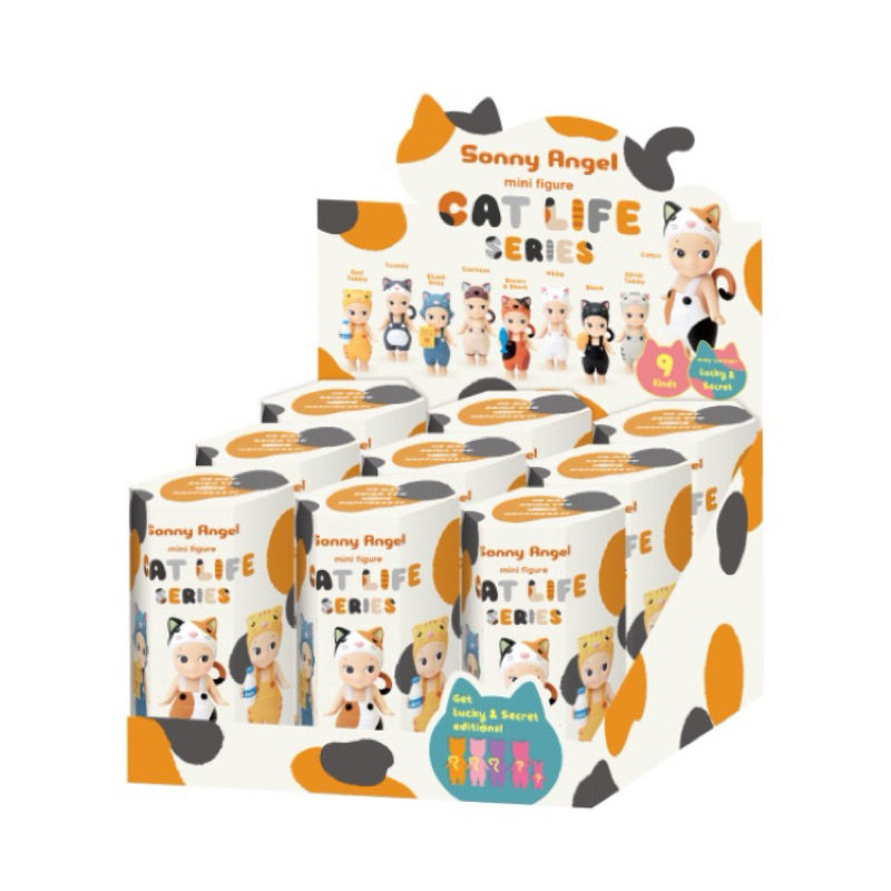 Sonny Angel Figure Cat Life ยกBox9จุ่ม