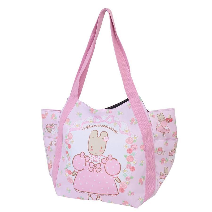 ( แท้ญี่ปุ่น พร้อมส่งค่ะ) กระเป๋าผ้าใบใหญ่ Japan Sanrio Balloon Tote Bag - Marroncream