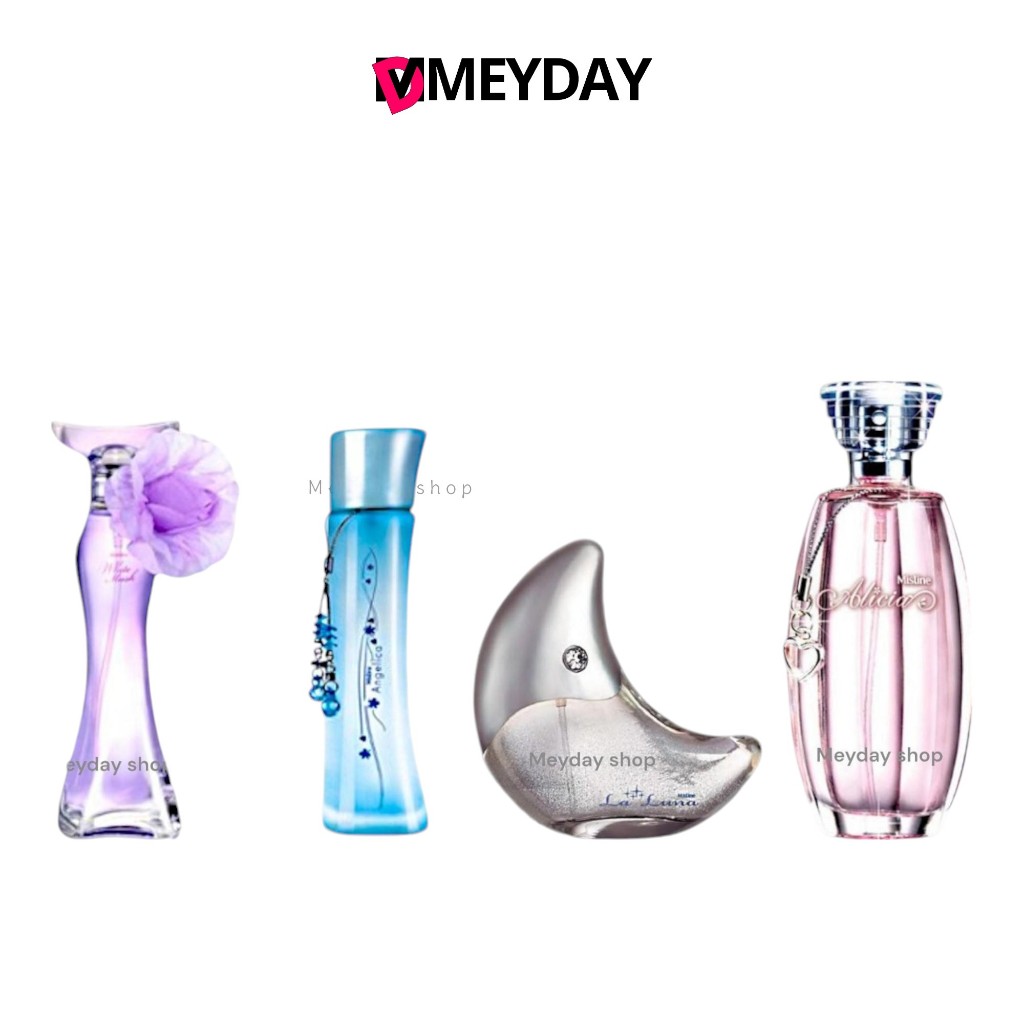 น้ำหอมสเปรย์ มิสทิน Mistine Perfume Spray มีมาให้เลือก 4 กลิ่น แองเจสิก้า/ไวท์ มัสค์/ลา ลูน่า/มิสทิน อลิเซีย