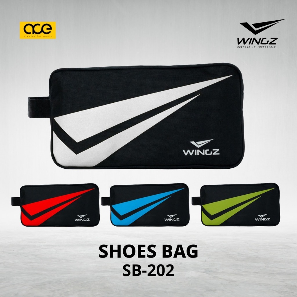 ใหม่! Wingz กระเป๋าใส่รองเท้า กระเป๋าถือ รุ่น SB-202 ไซส์ใหญ่ใส่ของได้เยอะ