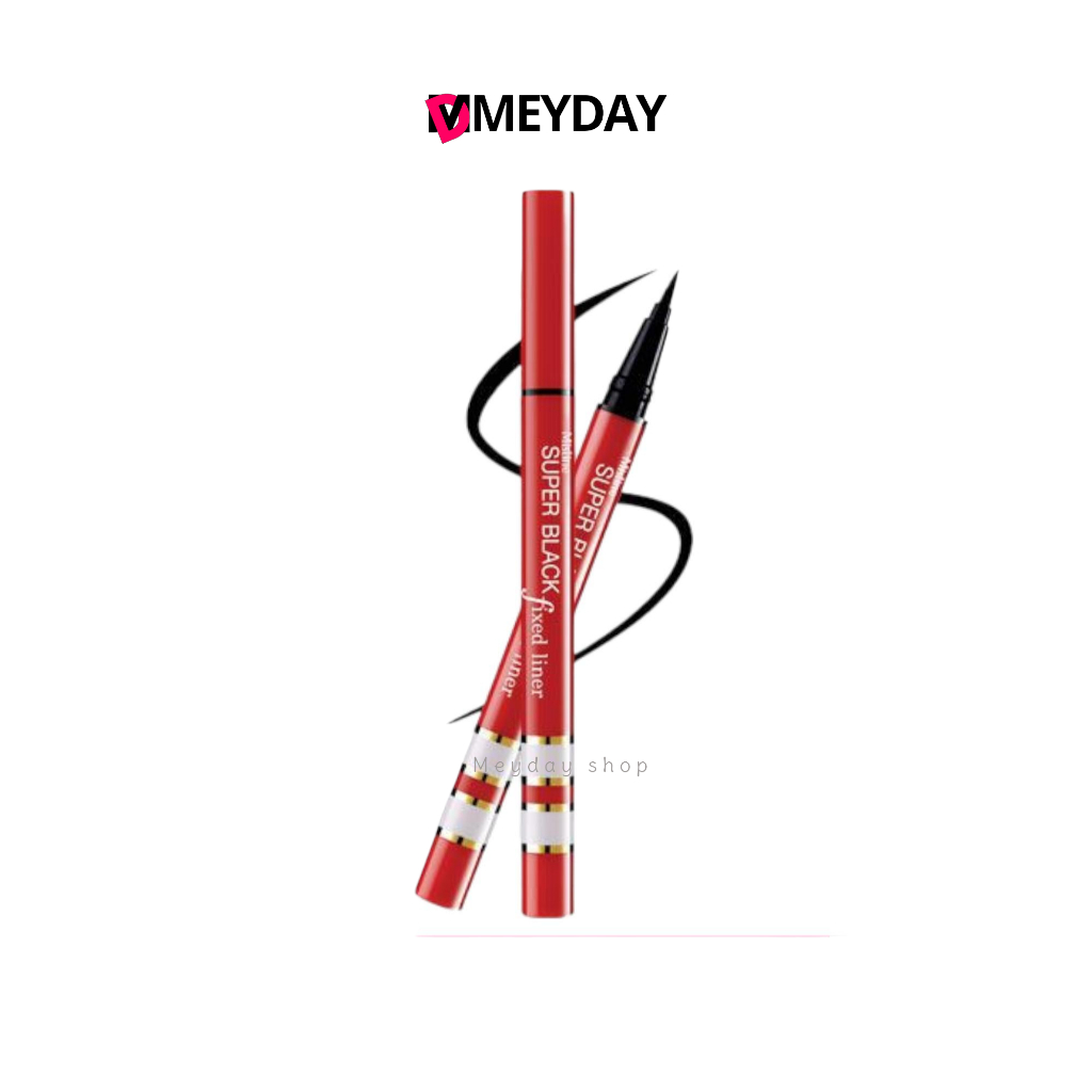 อายไลเนอร์ มิสทิน ซุปเปอร์ แบล็ค สูตร ฟิค ไลเนอร์ Mistine Super Black Fixed Liner ปริมาณ 1 กรัม