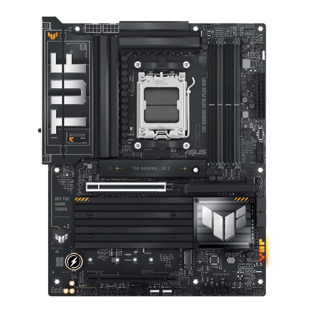 MAINBOARD (เมนบอร์ด) ASUS TUF GAMING X870-PLUS WIFI (AMD SOCKET AM5 DDR5 ATX) - รูปที่ 2
