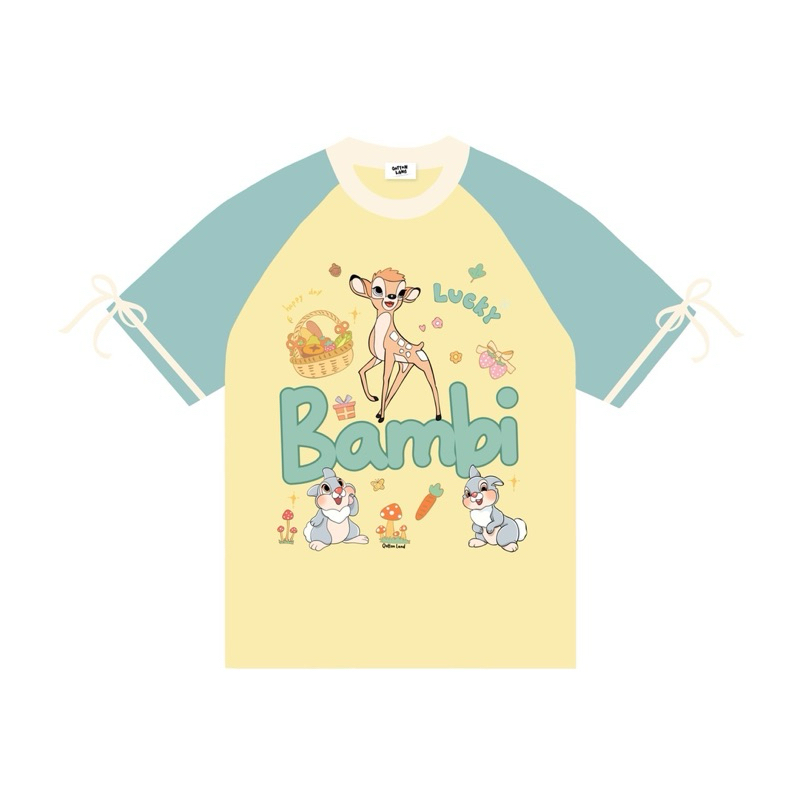 เสื้อยืดOversize(QottonLand)แบมบิ