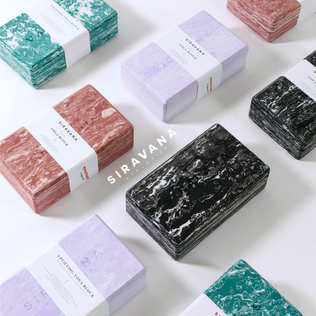 SIRAVANA บล๊อกโยคะ รุ่น Macaroon 300g Yoga Block
