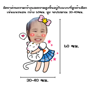Butterfly รับทำหมอนกอดรูปตัวเองพร้อมชื่อ(ชุดแฟนตาซี) พิมพ์ 2 ด้าน เติมใยได้ตลอดอายุการใช้งาน