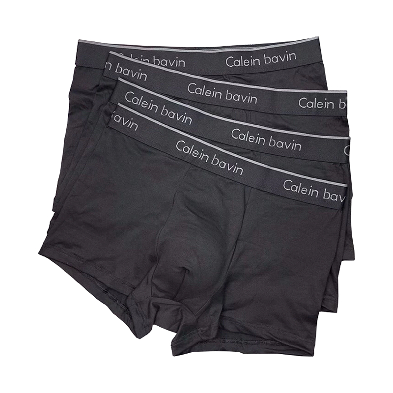 กางเกงชั้นในชาย boxer 1กล่อง 4ตัว เนื่อผ้านิ่ม ใส่สบาย มีให้เลือกหลายสี หลายขนาด
