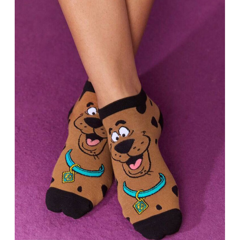 [พร้อมส่ง ] ถุงเท้าข้อสั้น Scooby Doo ของแท้