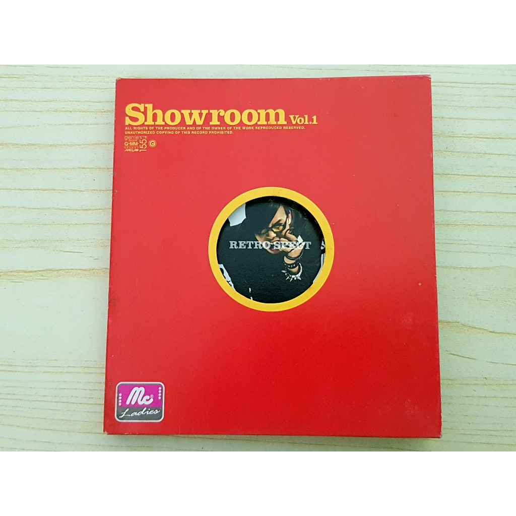 CD (ปกเก่าแผ่นสวย) แผ่นเพลง Showroom Vol.1 (Sweet mullet ,Retrospect, Day tripper/Saturday Seiko/Ska