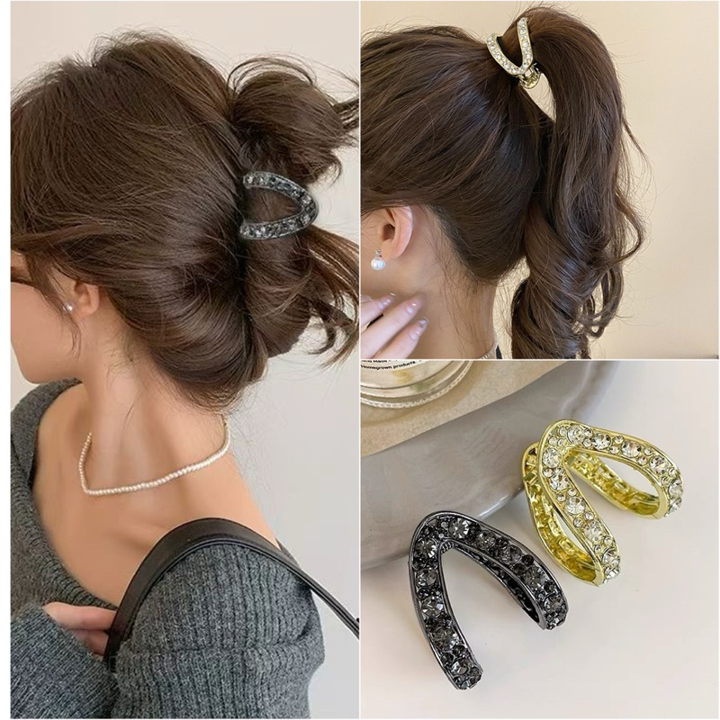 กิ๊บติดผมยกโคน V DAIMOND CLIP รวบเก็บผมสวย พร้อมส่งในไทย!!!