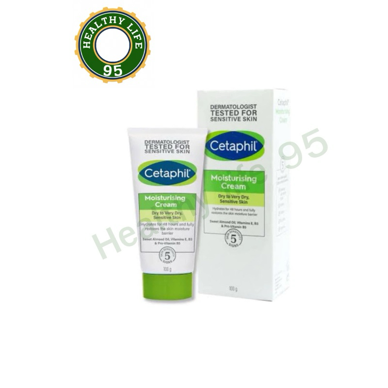 Cetaphil Moisturizing Cream 100 G (ของแท้สั่งตรงจากบริษัท) เซตาฟิล มอยส์เจอไรซิ่งครีม 100 กรัม