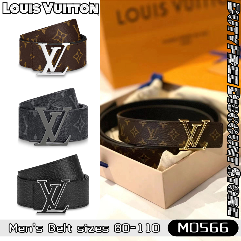 LV Louis Vuitton Classic Men's Belt หลุยส์ วิตตอง เข็มขัดผู้ชาย/หลากหลายสไตล์/ใส่ได้สองด้าน/กว้าง 40mm