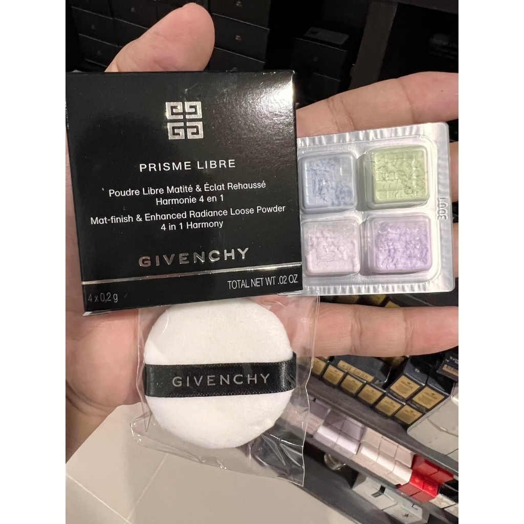 ของแท้100%_GIVENCHY Prisme Libre Mat-finish Loose Powder ปริมาณ 0.2g. x4สี