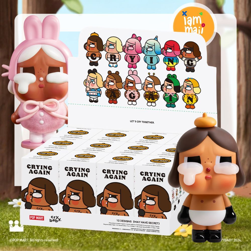 [ยกกล่อง] Crybaby Crying Again POPMART พร้อมส่ง