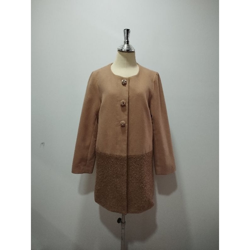 DA11 เสื้อโค้ทผ้าวูล GLACIER