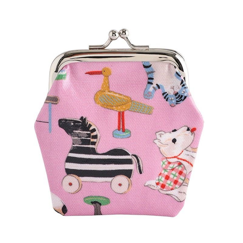 Cath Kidston Kids Purse Toys Alive Pink