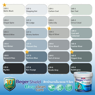 เบเยอร์ชิลด์ อีซี่คลีน & แคร์ Easy Clean & Care สีทาภายใน สี…