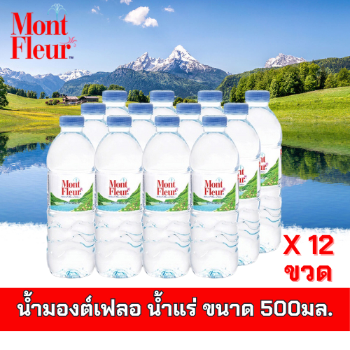 น้ำมองต์เฟลอ น้ำแร่ ขนาด 500 มล.