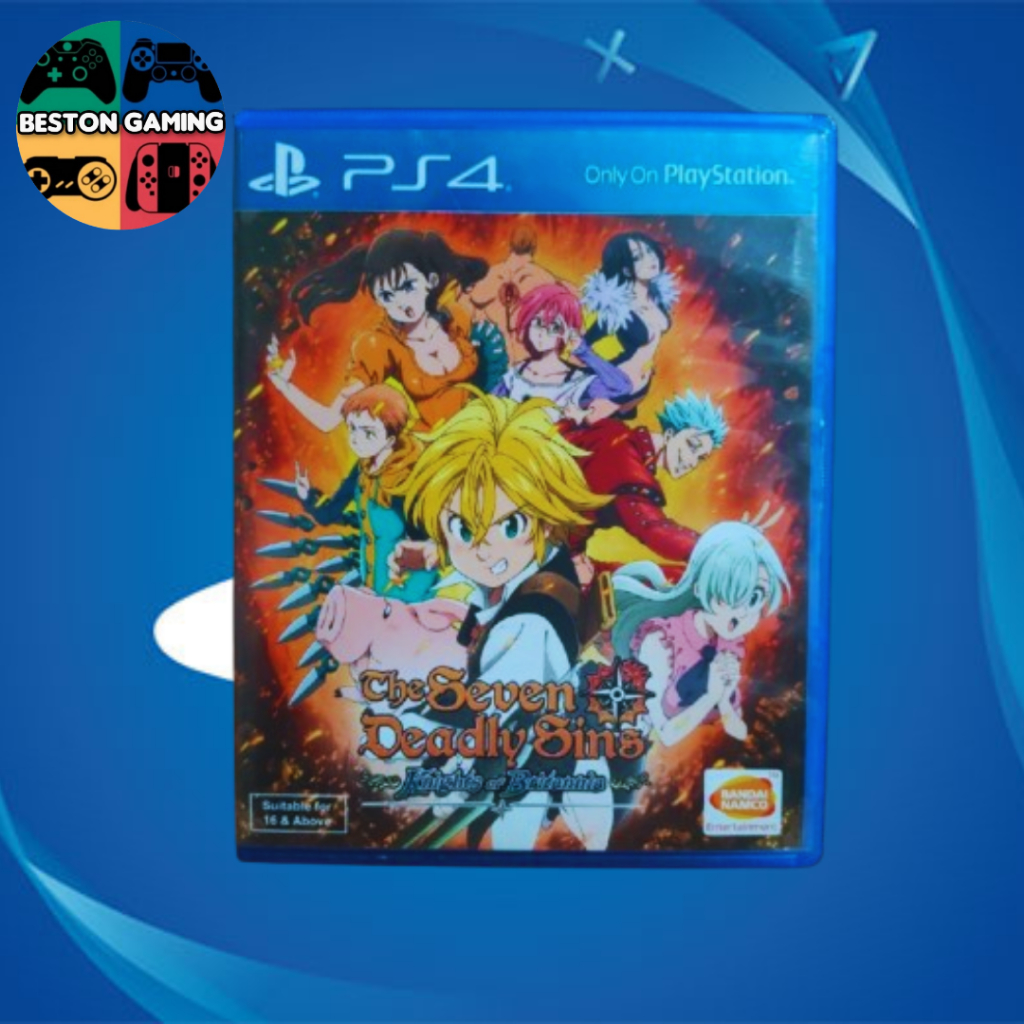 PS4 แผ่น ps4 The Seven Deadly Sins Knights of Britannia