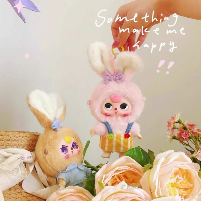 [พร้อมส่งในไทย ] Baby Three Macaron Rabbit