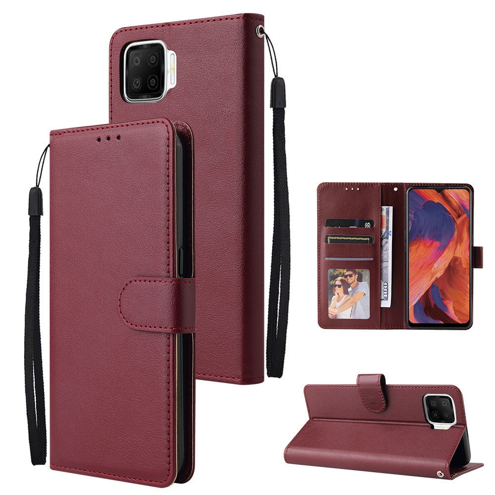 เคสฝาผับ ตั้งได้ ใส่บัตรได้ สำหรับ OPPO A3 A3X A3pro A83 A92 A93 4G A94 4G A98 5G