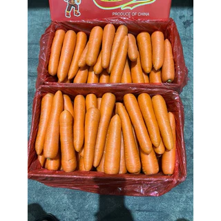พร้อมส่ง‼️1kg 3kg 5kg แครอทนำเข้า สรรพคุณดี ปั่นน้ำทานอร่อย