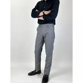 LONG PANTS กางเกงสแล็คผู้ชายขายาวทรงกระบอก ผ้าไม่ยืด