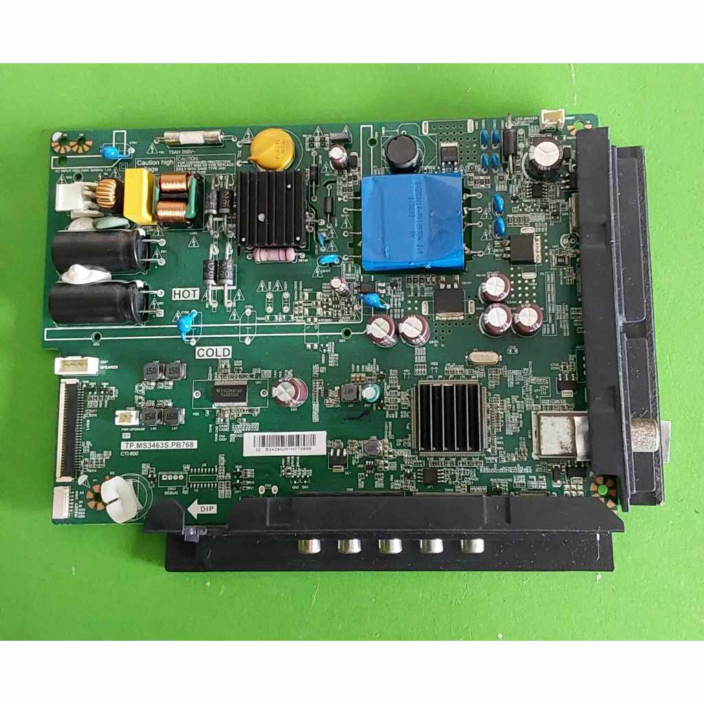 Main Board เมนบอร์ด อะไหล่ทีวี LG TP.MS3463S.PB768 ใช้ในรุ่น 32LJ500D-TA รับประกัน 30 วัน อะไหล่ของถ