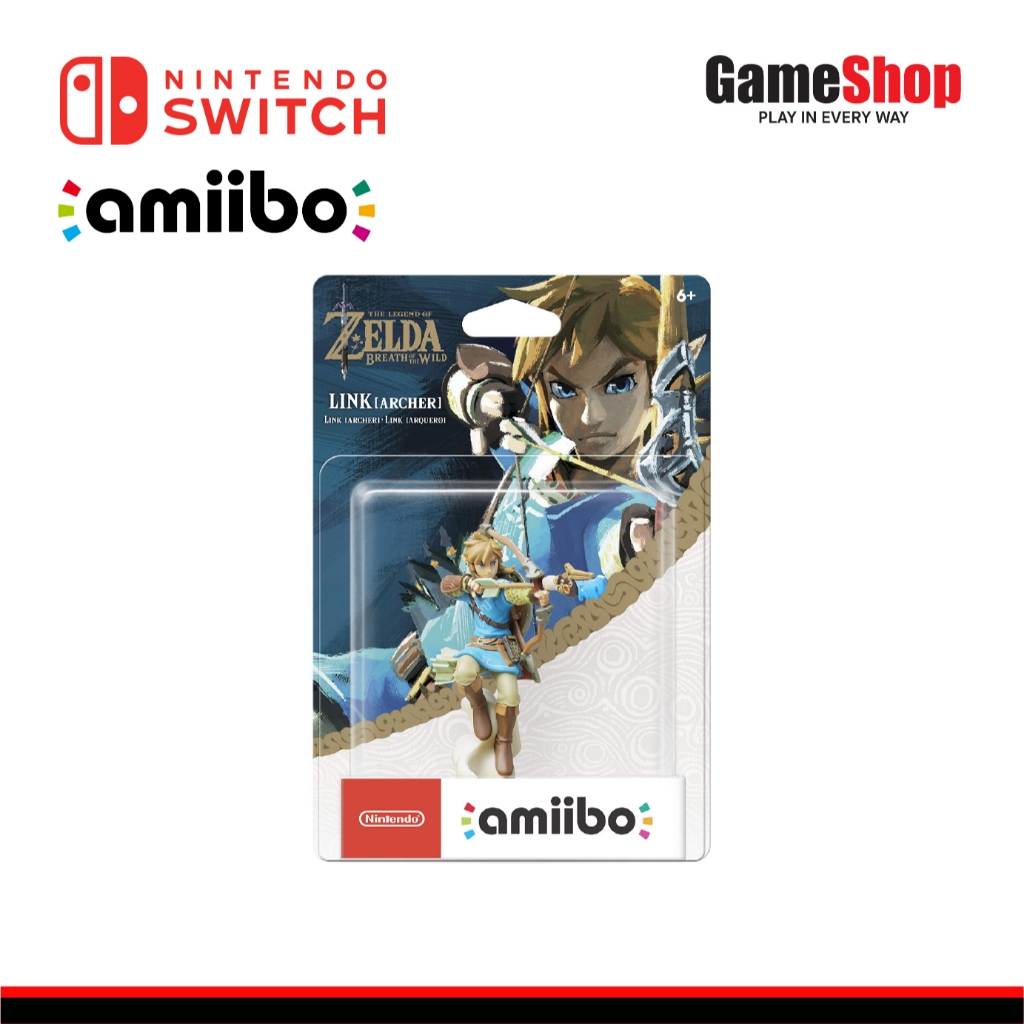 Nintendo Amiibo : The Legend Of Zelda Archer Link Figure อะมิโบ้ เซลด้า