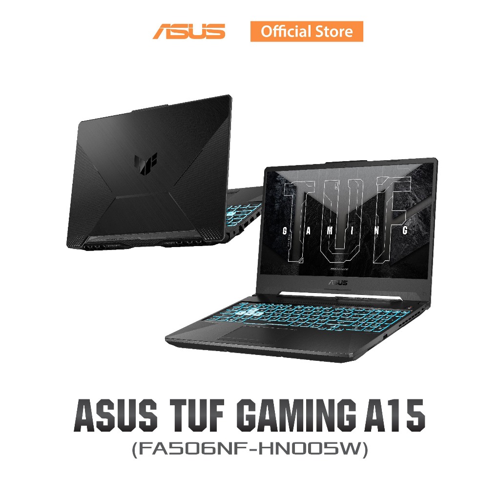 ASUS TUF Gaming A15 (FA506NF-HN005W) 15.6" FHD (1920x1080), AMD R5-7535HS, 8GB DDR5-5600, 512GB SSD, RTX2050, W11