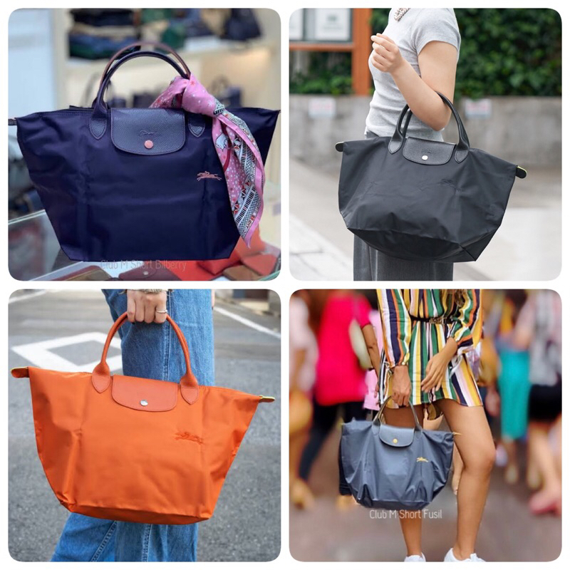 * Pre Order * Longchamp ไซส์ M หูสั้น รุ่น Club & Green (เลือกสีด้านใน)